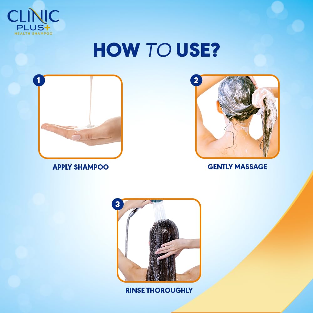 Clinic Plus Strength & Shine with Egg Protein Shampoo