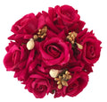 Pink Rose Juda With Gold Pollens & Mogra
