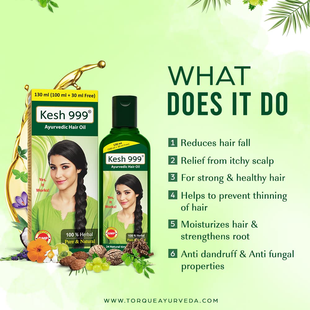 Torque's Kesh 999 Ayurvedic Hair Oil