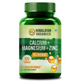 Himalayan Organics Plant Based Calcium + Magnesium + Zinc, D3+K2 Vegetarian Capsules