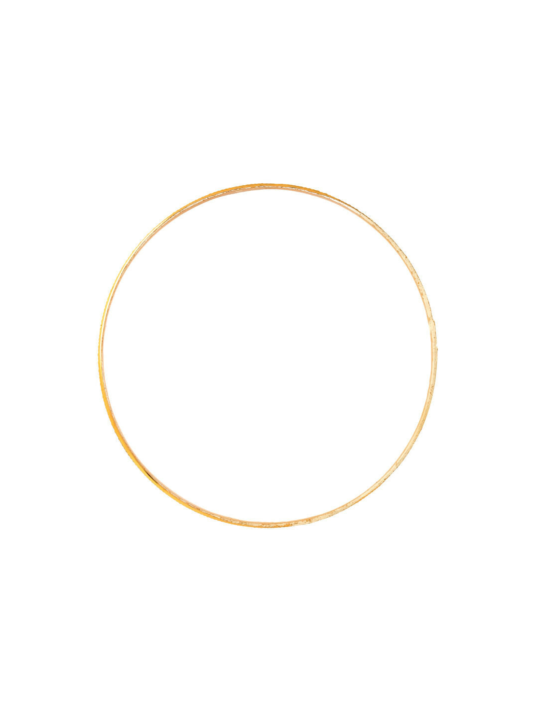 NVR Women's Set of 4 Gold-Polished Traditional Bangles