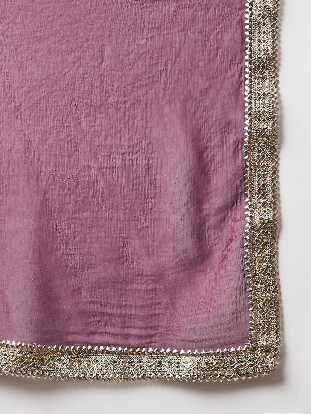 InWeave Wine Gota Mirror Sharara Set