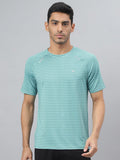 Alcis Drytech+ Anti-Static Slim-Fit Round Neck Running T-Shirt