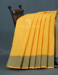 Dual Shades of Yellow Pure Mangalgiri Cotton By Gayathri Reddy Designer Studio