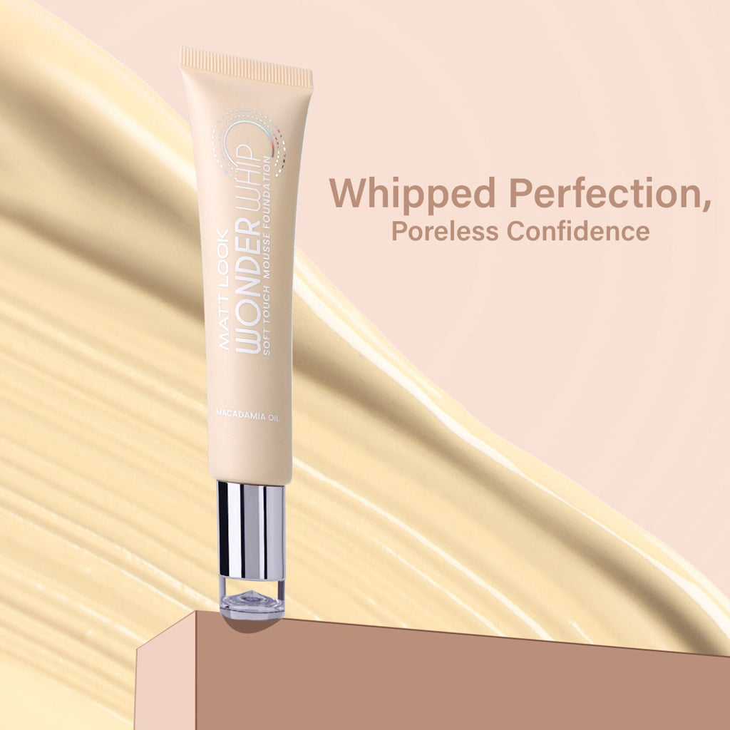 Matt Look Wonder Whip Soft Touch Mousse Foundation - Vanilla