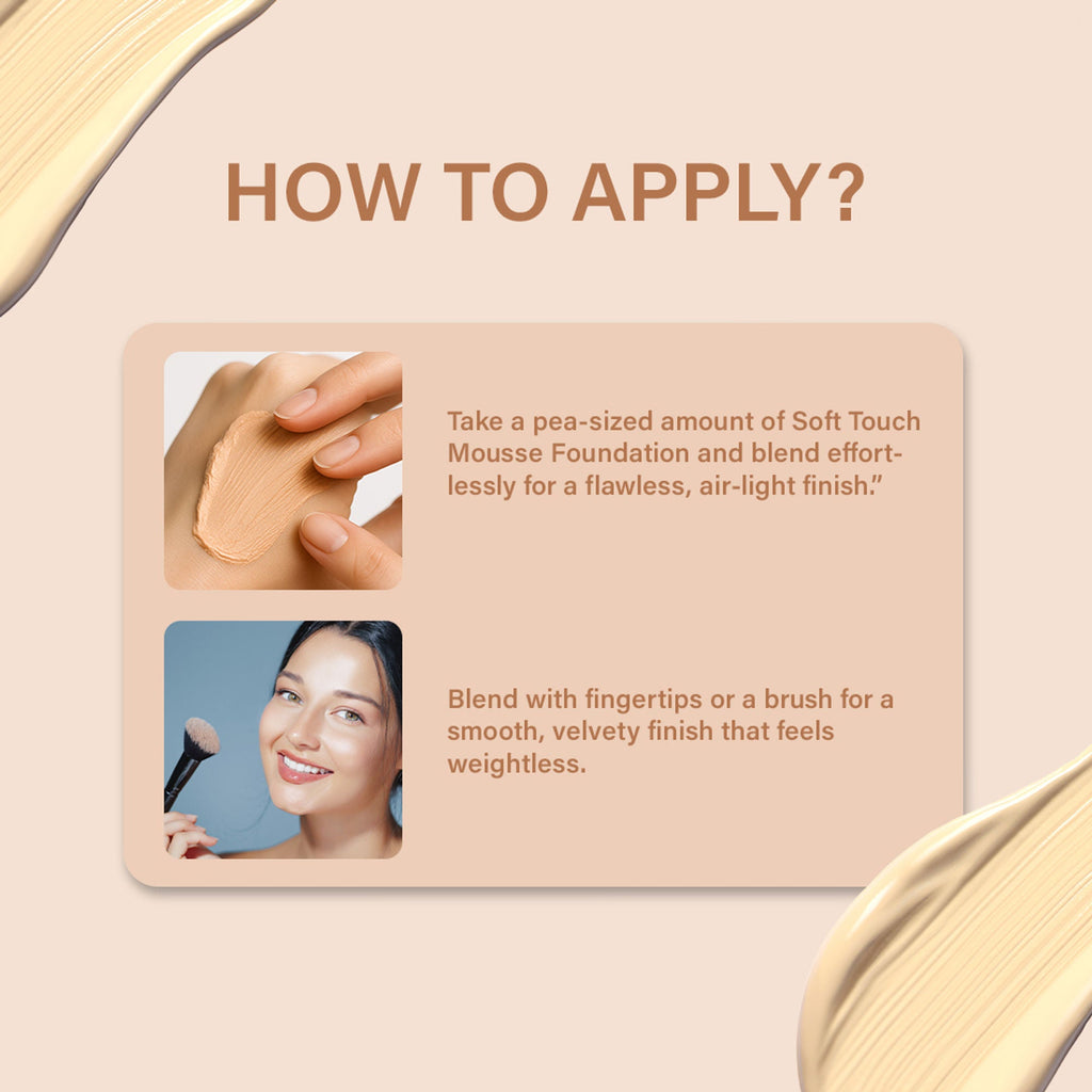 Matt Look Wonder Whip Soft Touch Mousse Foundation - Natural