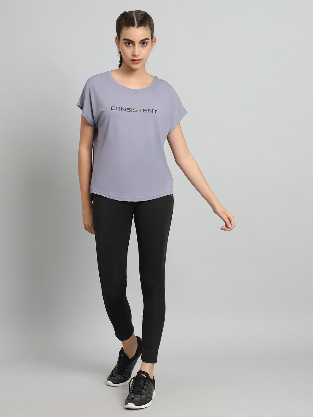MKH Typography Printed Extended Sleeves Relaxed Fit Dri-FIT T-shirt
