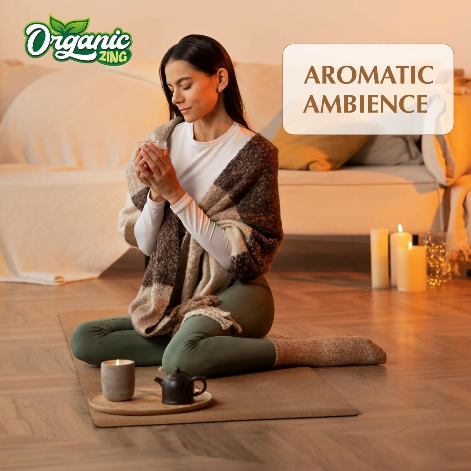 Organic Zing Pine Aroma & Diffuser Oil for Festive Season