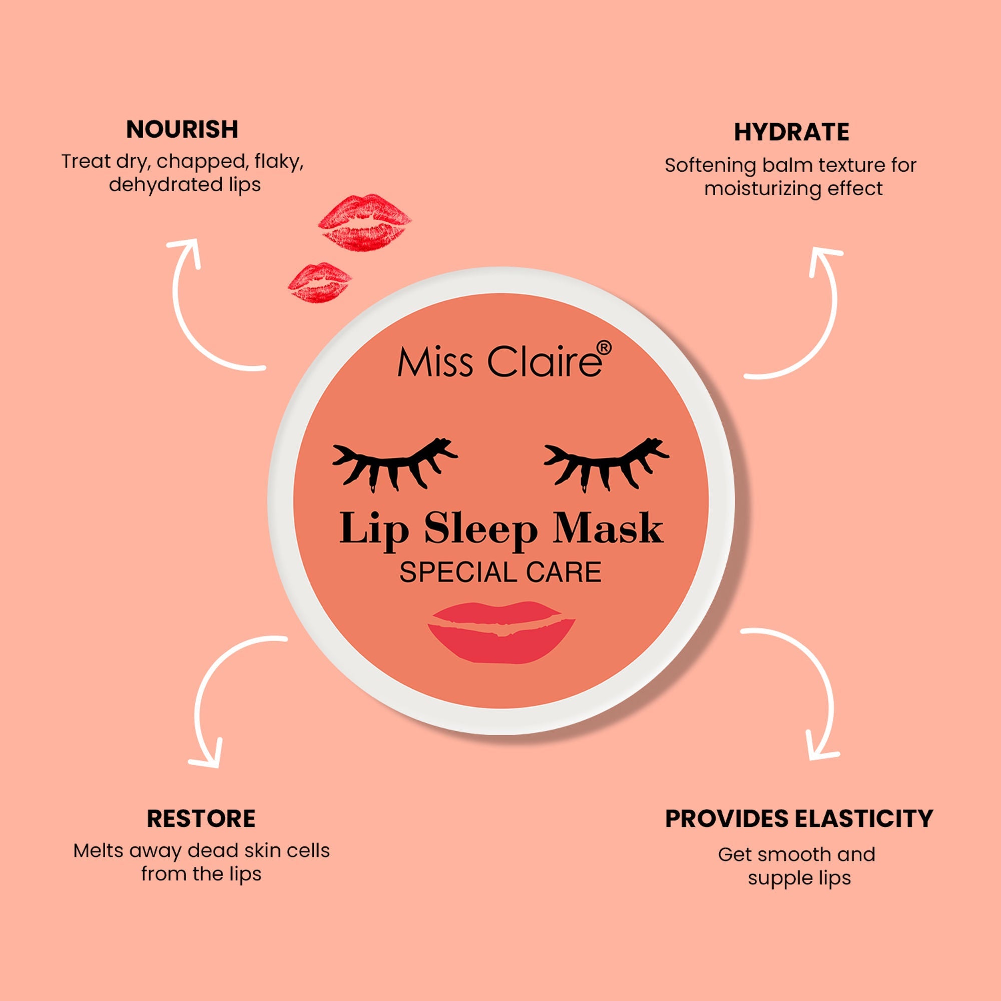 Miss Claire Lip Sleep Mask Special Care - 2