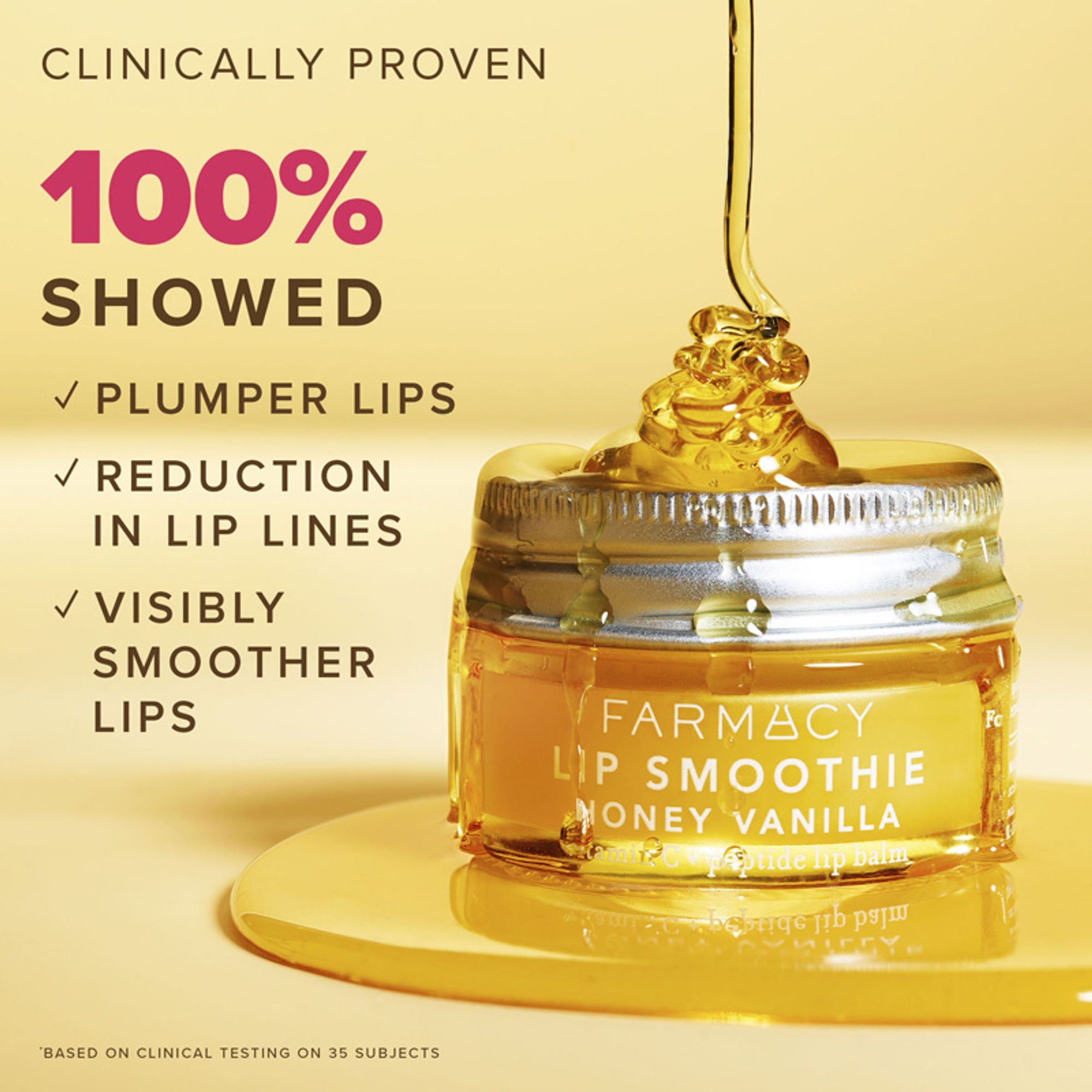 Farmacy Beauty Lip Smoothie Vitamin C + Peptide Lip Balm