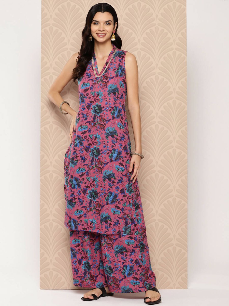 Ahalyaa Women's Traditional wear Kurta Set - Multi