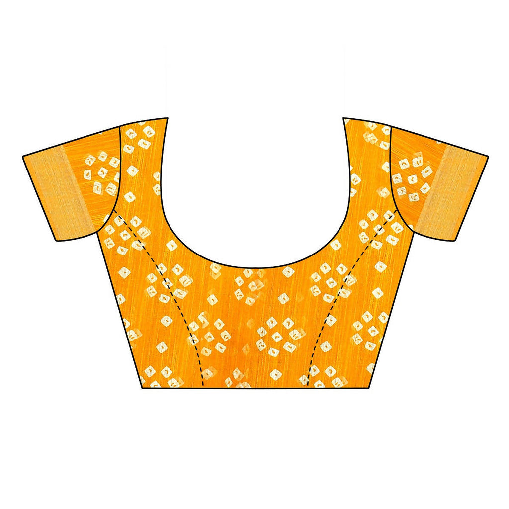 Vamika Stylish Orange Linen Jari Border Saree (RADHIKA ORANGE)