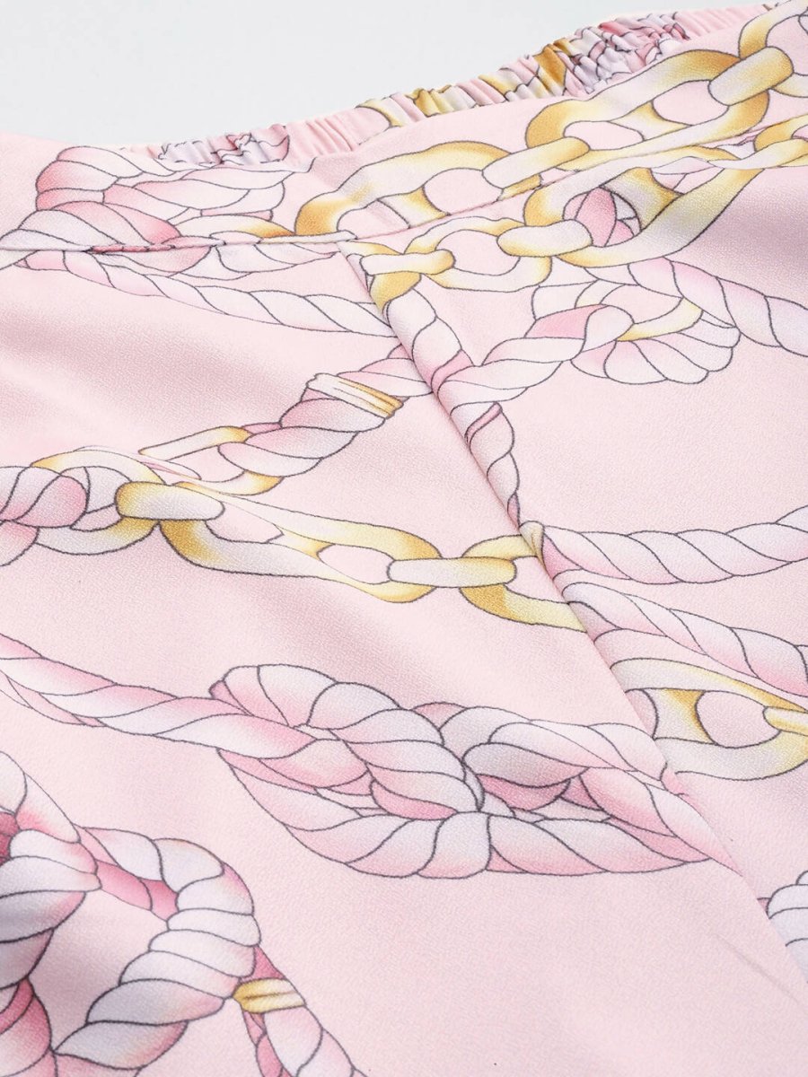 Ahalyaa Women's Traditional Wear Co-ords - Pink