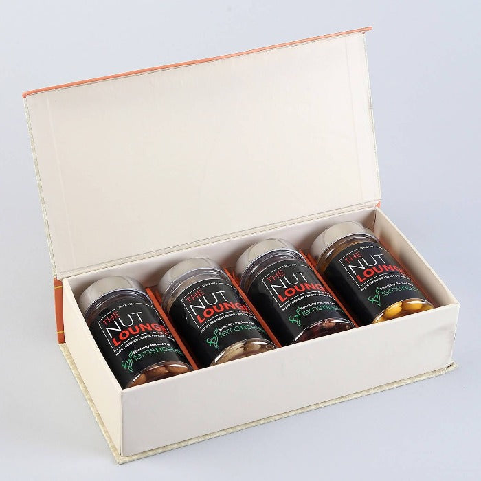 Bhaiya Bhabhi Luxury Rakhi Set & Assorted Delights Combo Pack