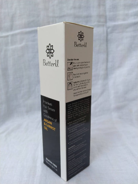 BetterU Premium Hair Serum With Goodness Of Argan & Carrot Oil
