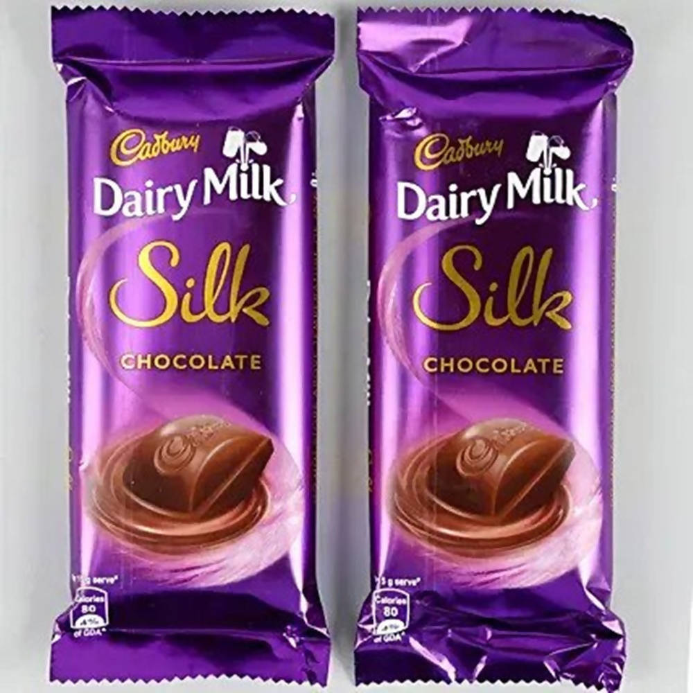 Pearl Lumba Rakhi Set and Dairy Milk Silk