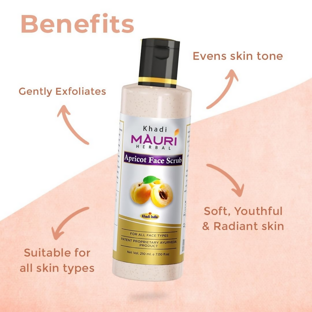 Khadi Mauri Herbal Apricot Face Scrub