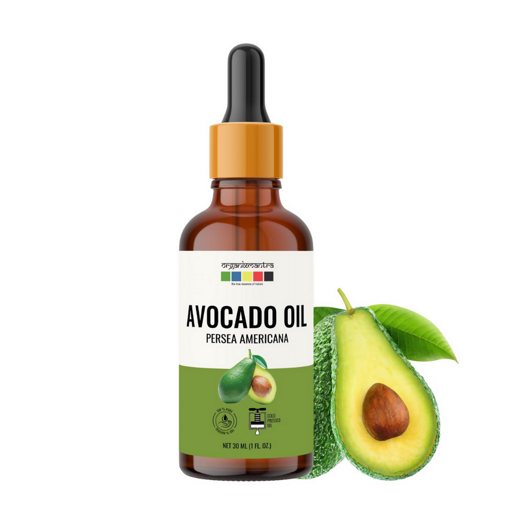 Organix Mantra Avocado Oil for Hair Growth, Moisturizing Skin & Face Massage