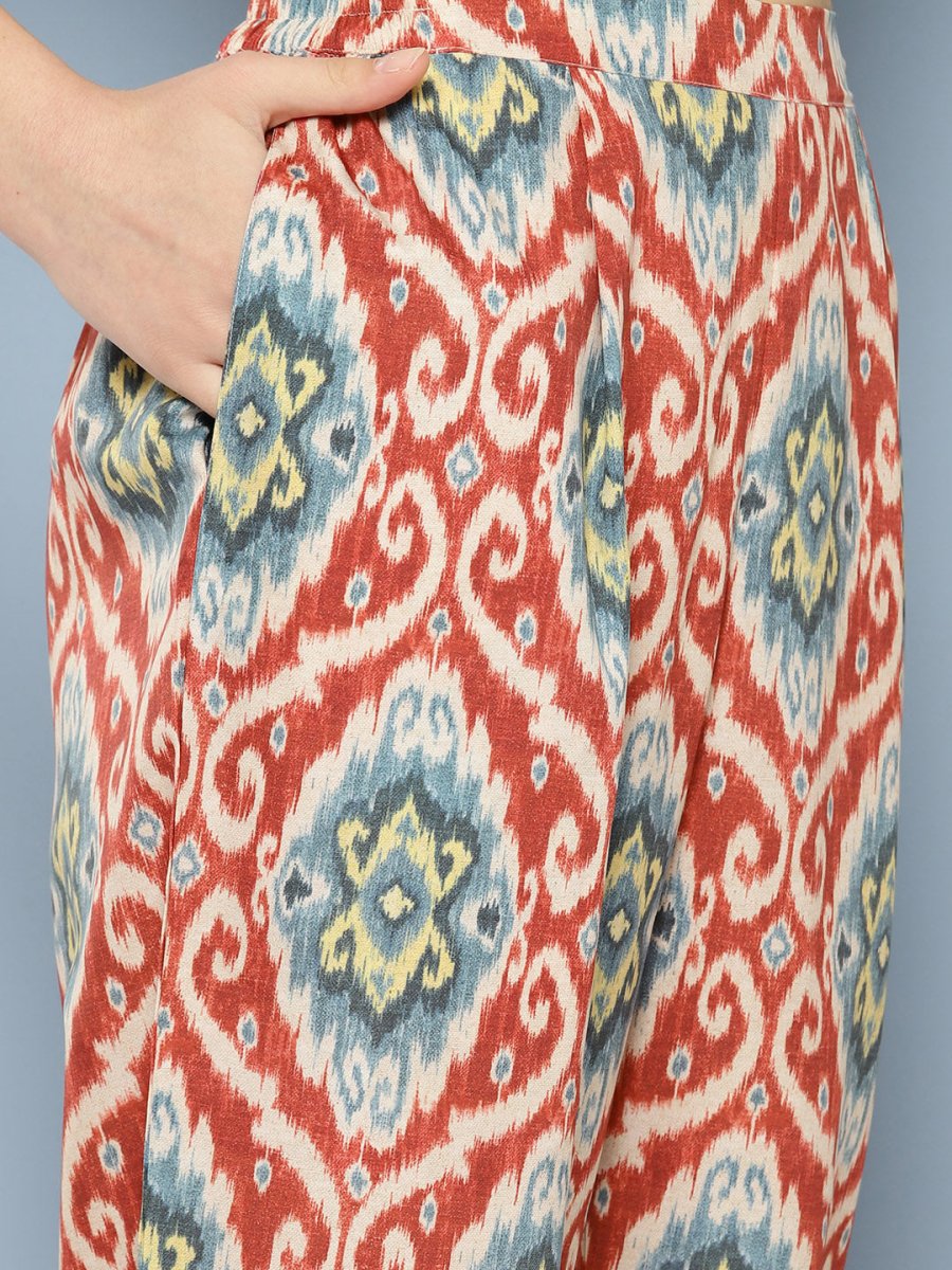 Ahalyaa Printed Ethnic Co-Ords