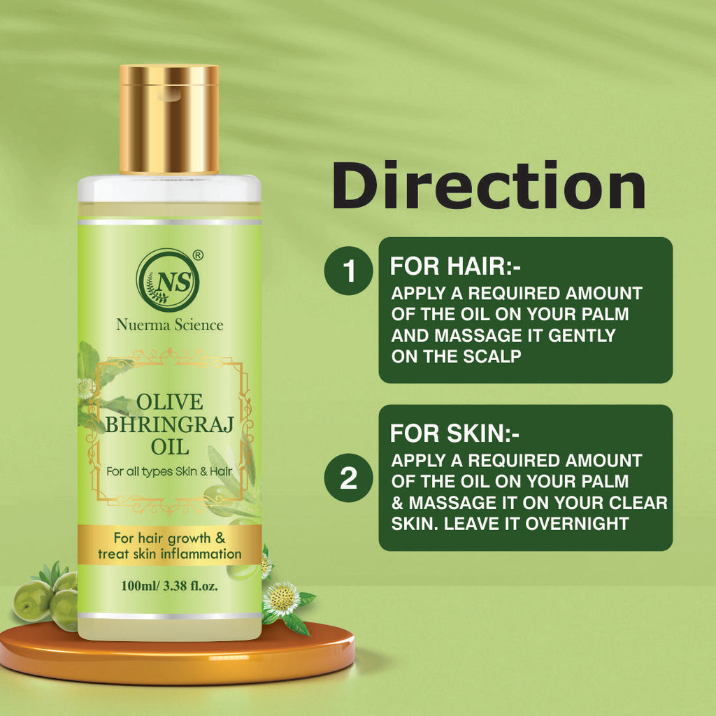 Nuerma Science Olive Bhringraj  Oil