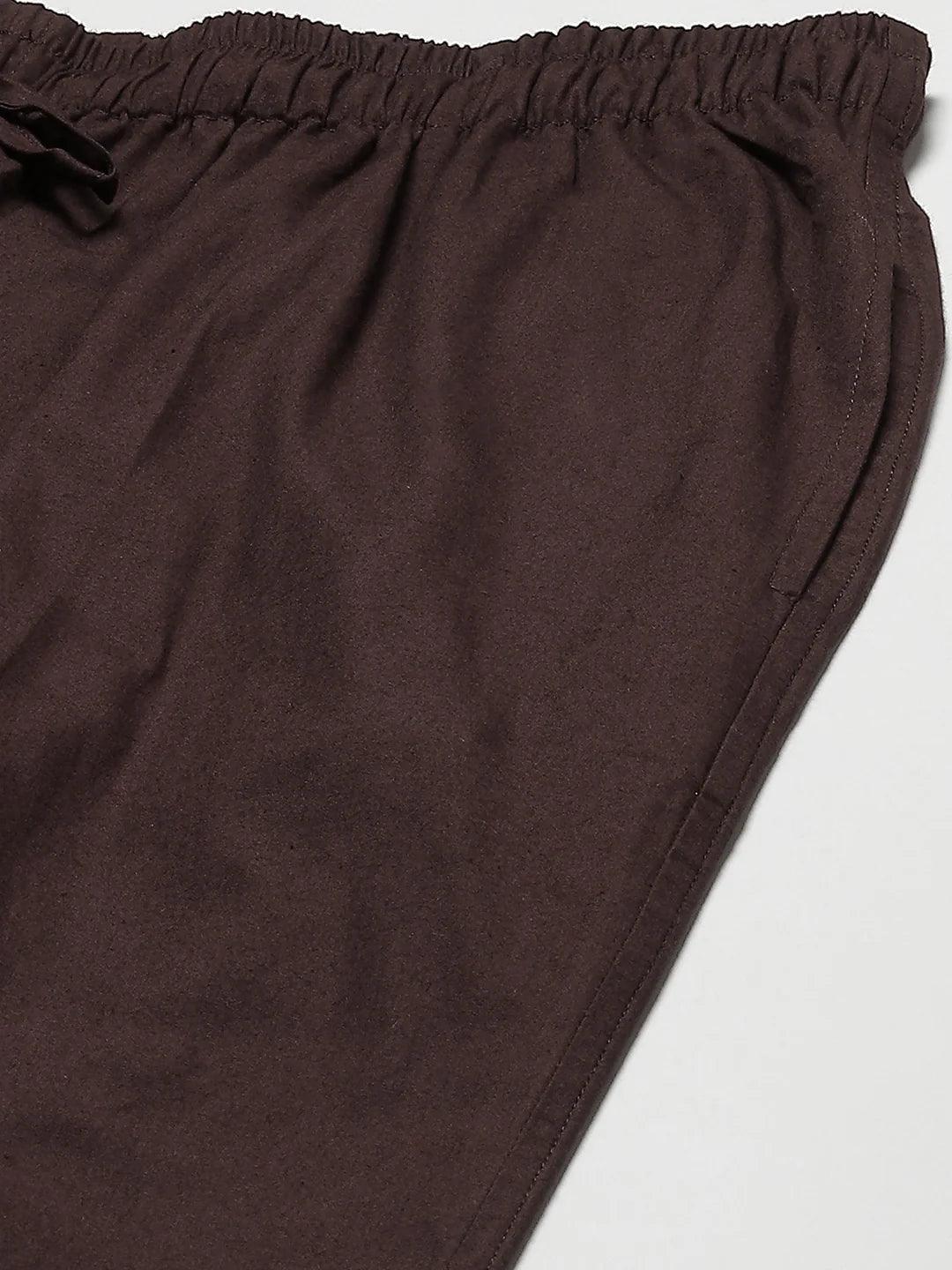Fabmade Elevate Your Loungewear Game With The Stylish Brown Pyjama
