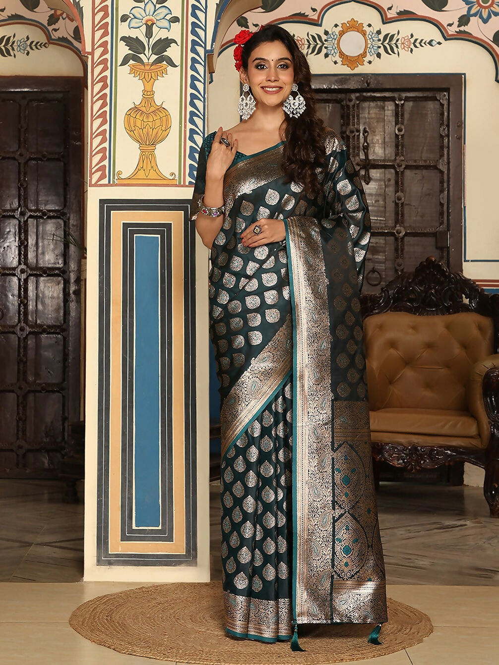 Shree Shyam Fashion Torque Silk Saree