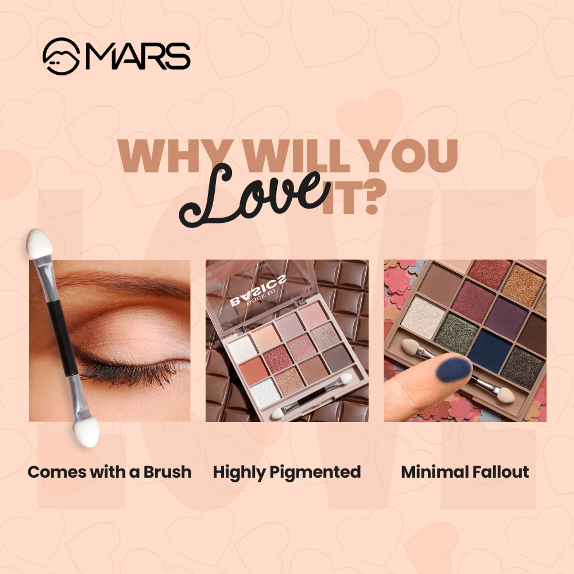 MARS Cosmetics Back To Basics Eyeshadow Palette - 1