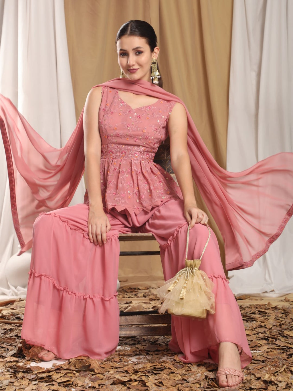 Masq Embellished Potli Clutch