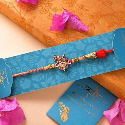 Lord Krishna Rakhi & Mathura Peda Combo