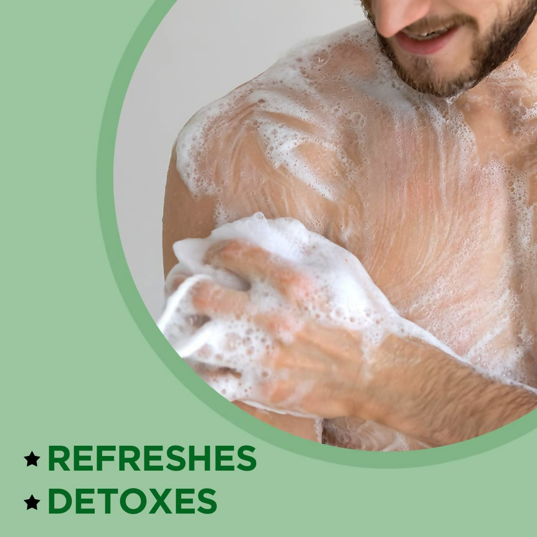 The Man Company Aloe Vera & Matcha Body Wash For Glowing & Smooth Skin Enriched With Green Tea & Moringa Leaf Extract