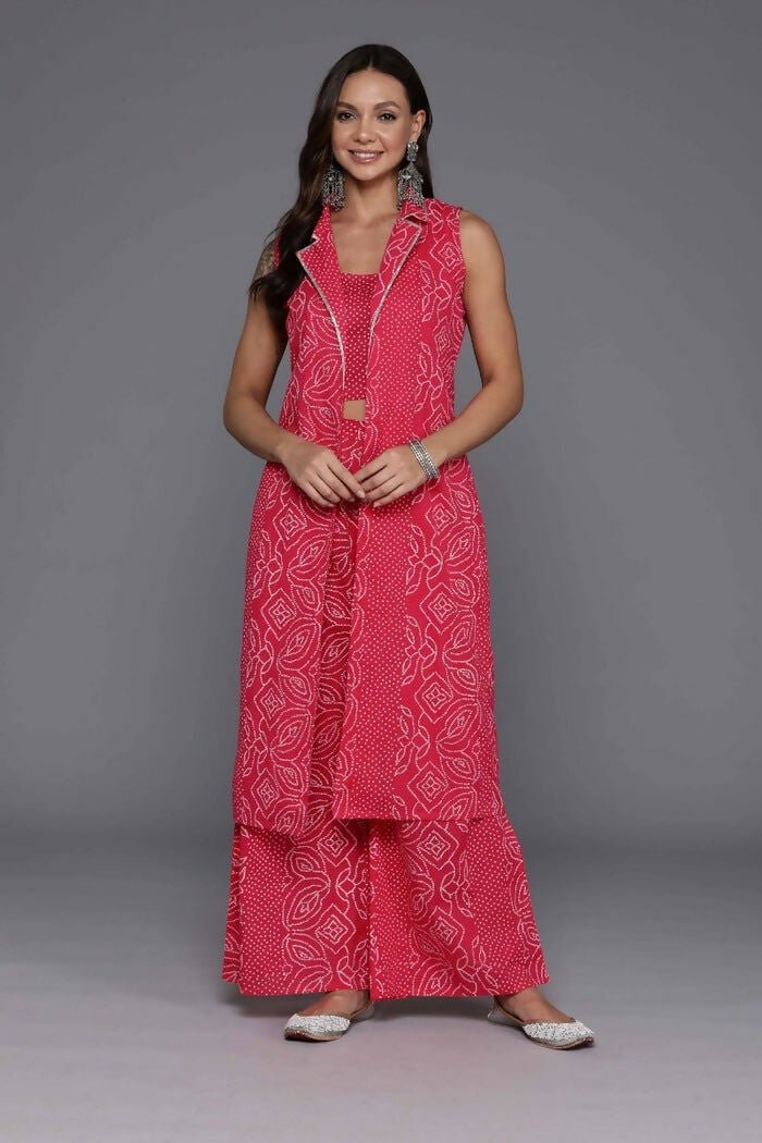 Ahalyaa Women's Traditional Wear Co-ods - Pink