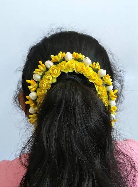 Yellow Flower Gajra
