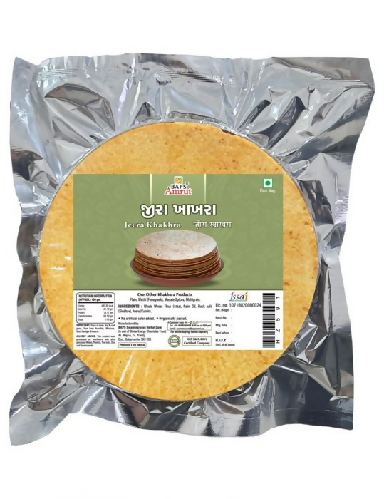 Baps Amrut Khakhra Jeera