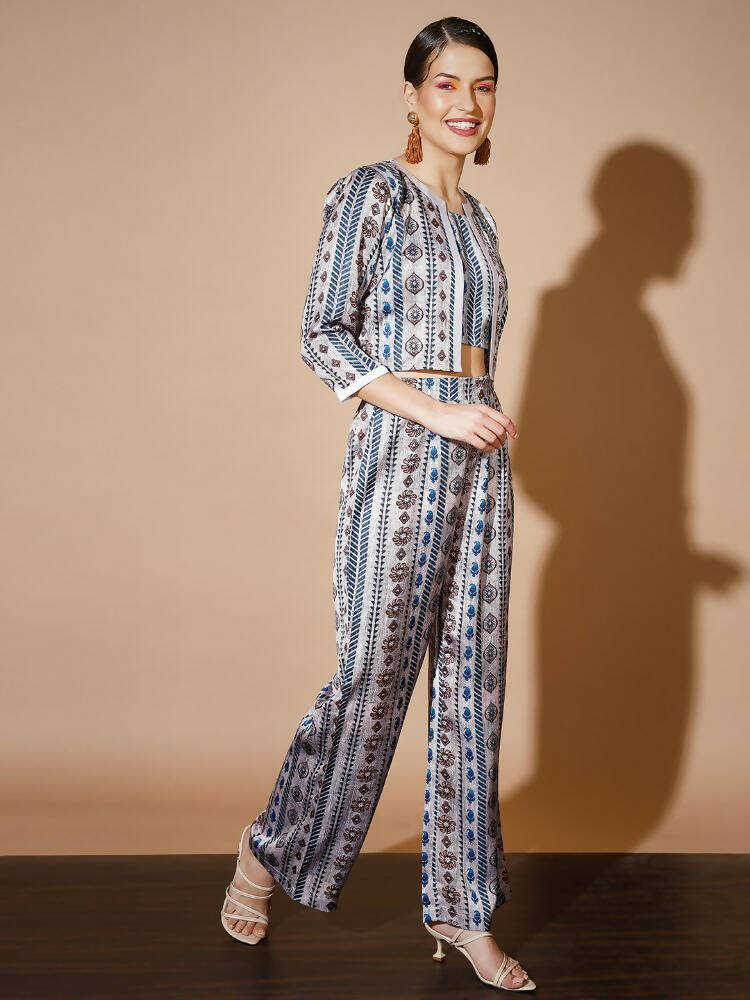 Myshka Multi Printed Co-Ords For Women