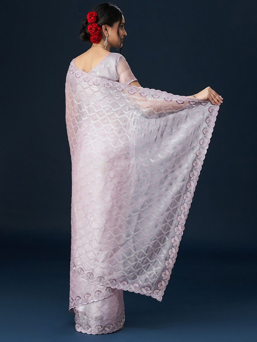 kasee Sequinned Embellished Saree