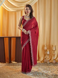 kasee Embellished Beads and Stones Silk Blend Saree