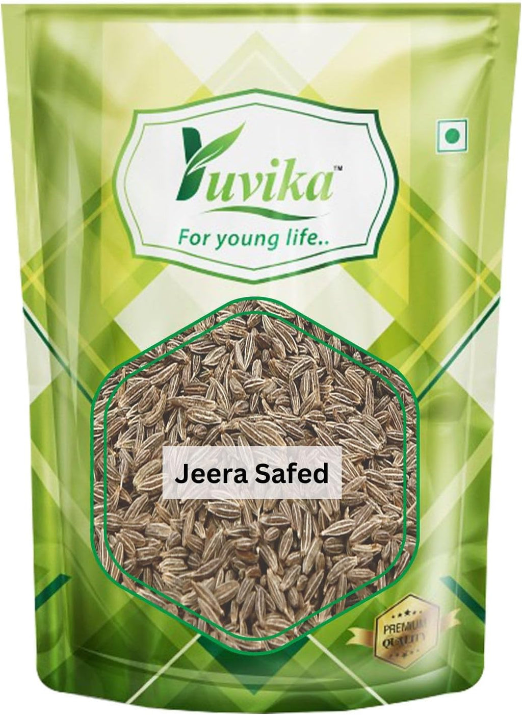 Yuvika Jeera Safed - Cuminum Cyminum - White Cumin Seeds
