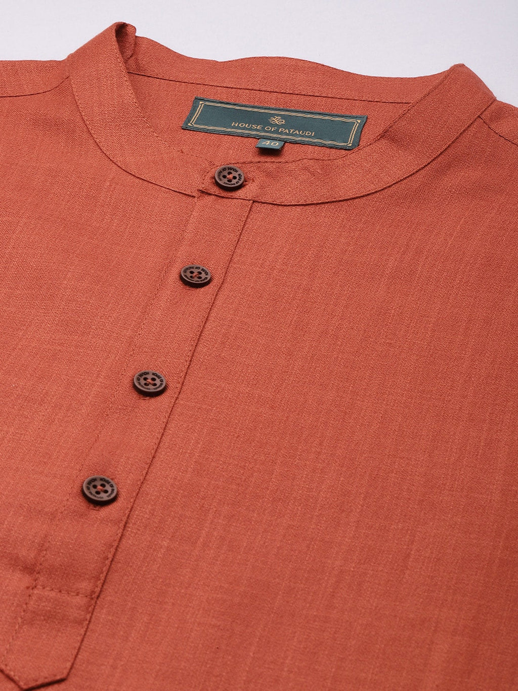 House of Pataudi Men Jashn Kurta & Trousers With Nehru Jacket