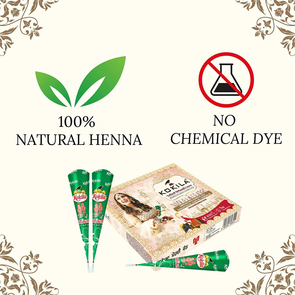 Kokila Natural Mehandi Cones