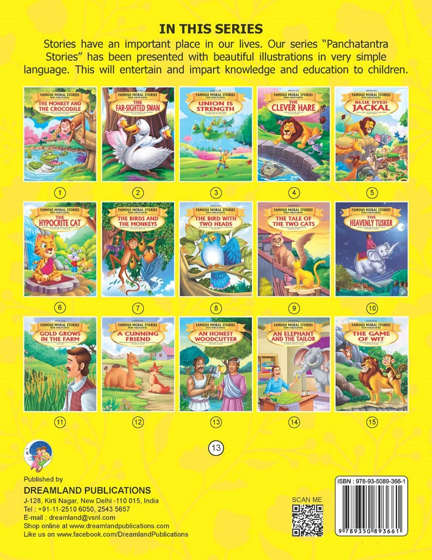 Dreamland An Honest Woodcutter - Book 13 (Famous Moral Stories from Panchtantra)