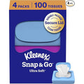 Kleenex Snap & Go Ultra Soft Facial 100 Tissues