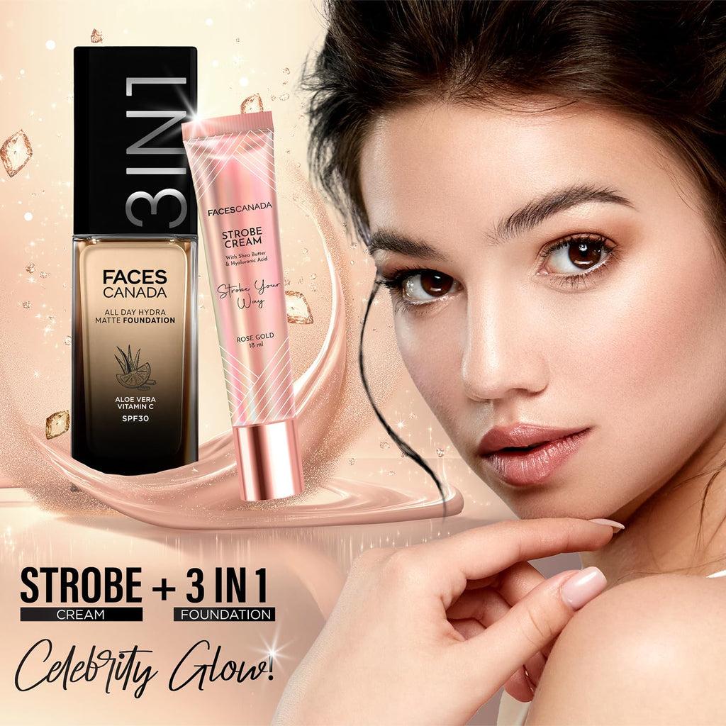 Faces Canada All Day Hydra Matte 3-in-1 Foundation-Soft Sand 041