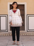 Juniper Women's Multi Floral Printed Pure Cotton Tunic With Pants