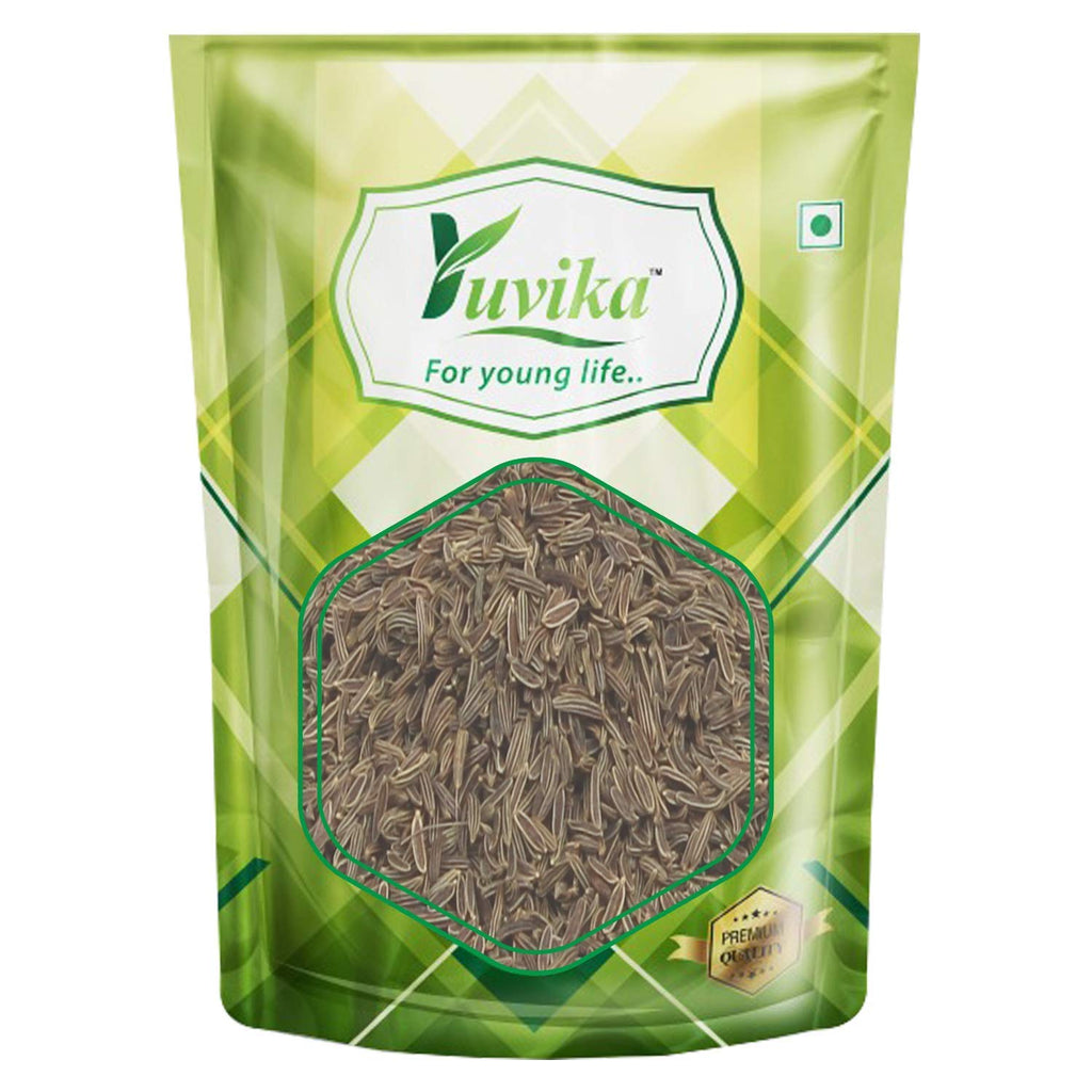 Yuvika Shahi Jeera | Jeera Kala Asli - Centratherum Anthelminticum - Green Cumin