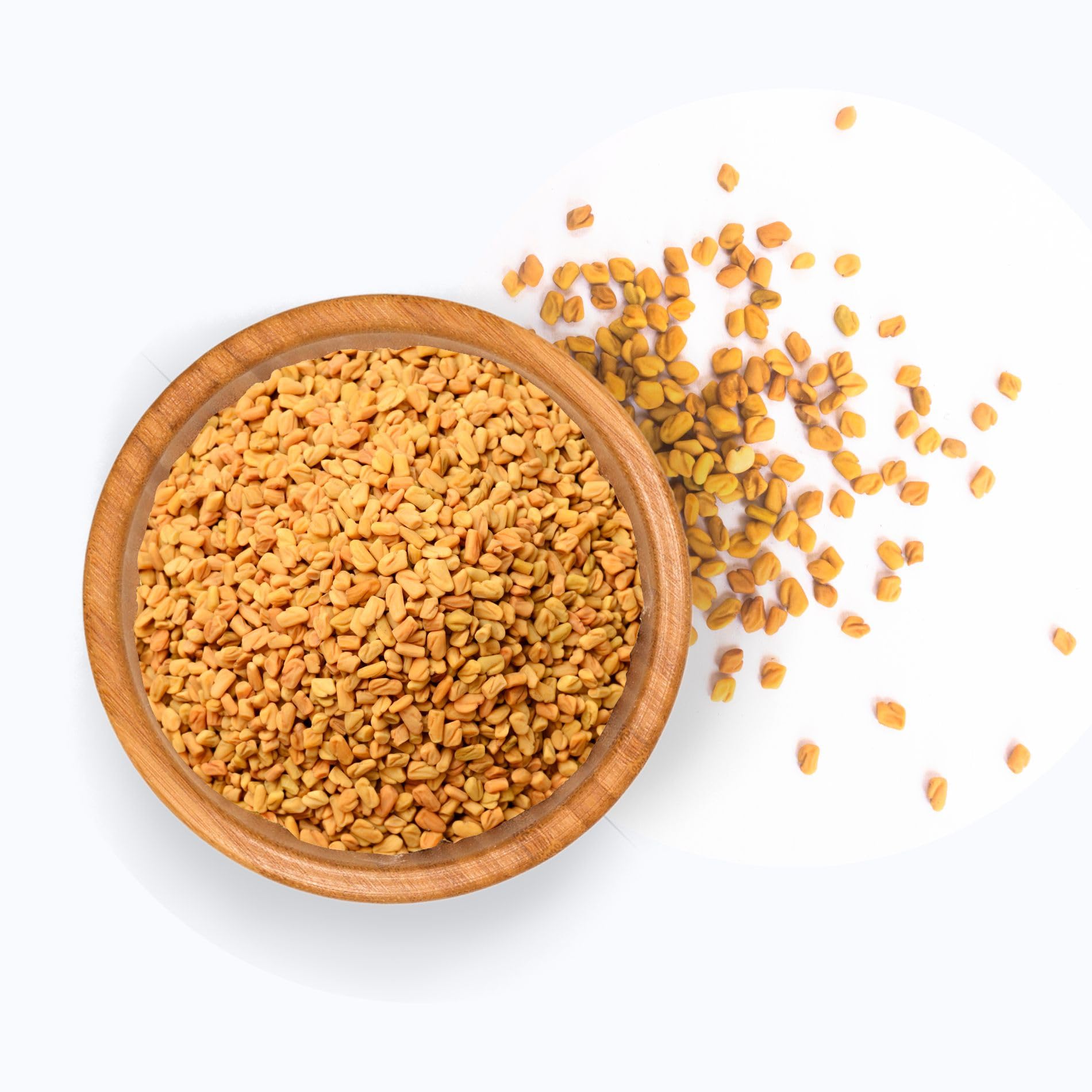 Organic Zing Fenugreek Seeds Also Known As Methi Seeds and Trigonella Foenum-Graecum Vegan | Preservative Free | Resealable Pack
