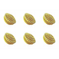 Golden - Decorative Organza Potli Basket (Pack Of 6)