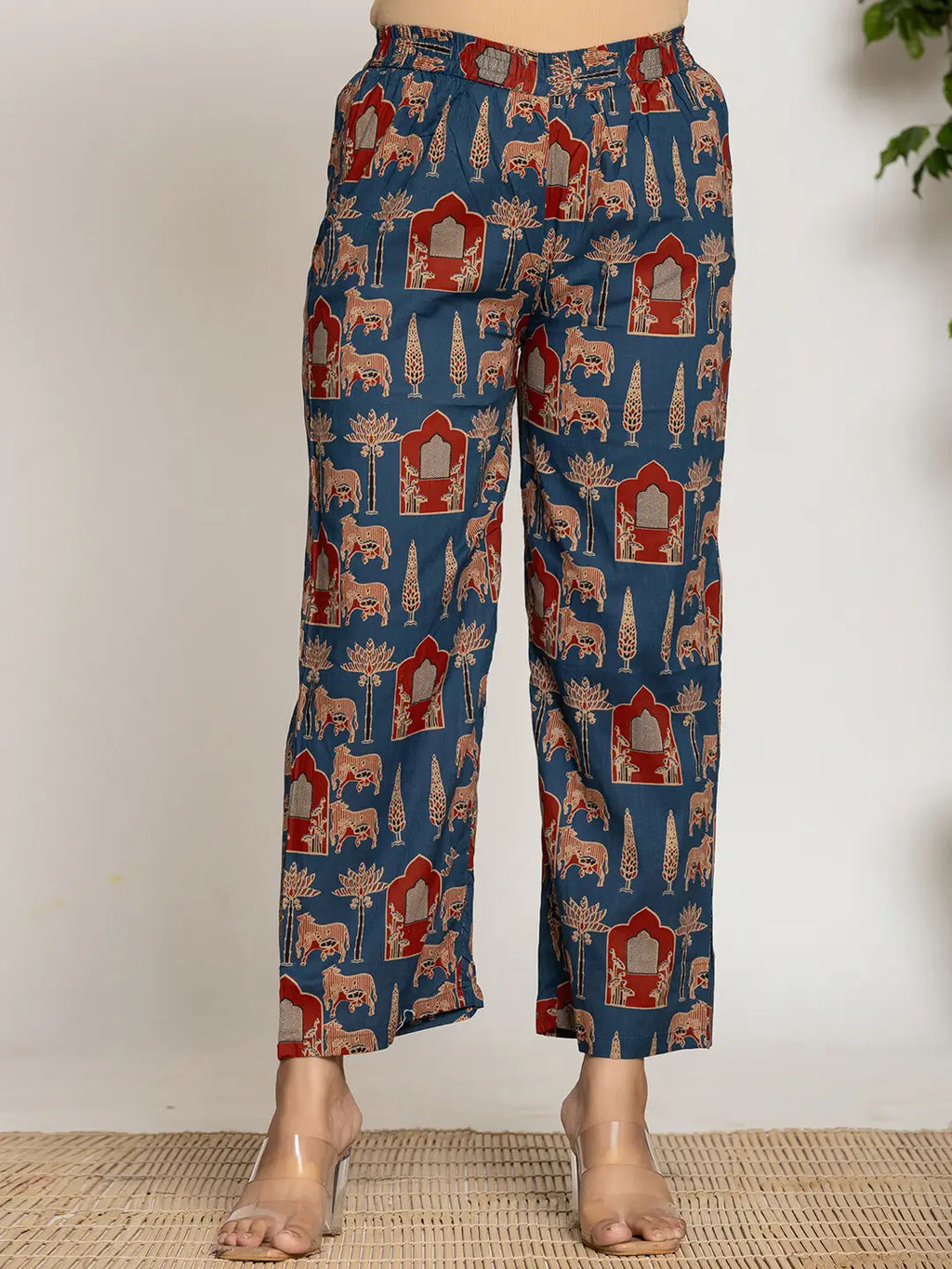 Yufta Cotton A-Line Sleeveless Co-Ord Set