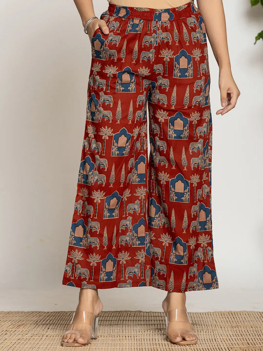 Yufta Cotton Sleeveless Co-Ord Set