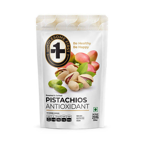 Wholesome First Roasted & Salted Pistachios