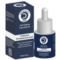 Dermistry Pure 1% Retinol 2% Hyaluronic Acid Anti Aging Moisturizer Face Serum Fine Lines & Wrinkles